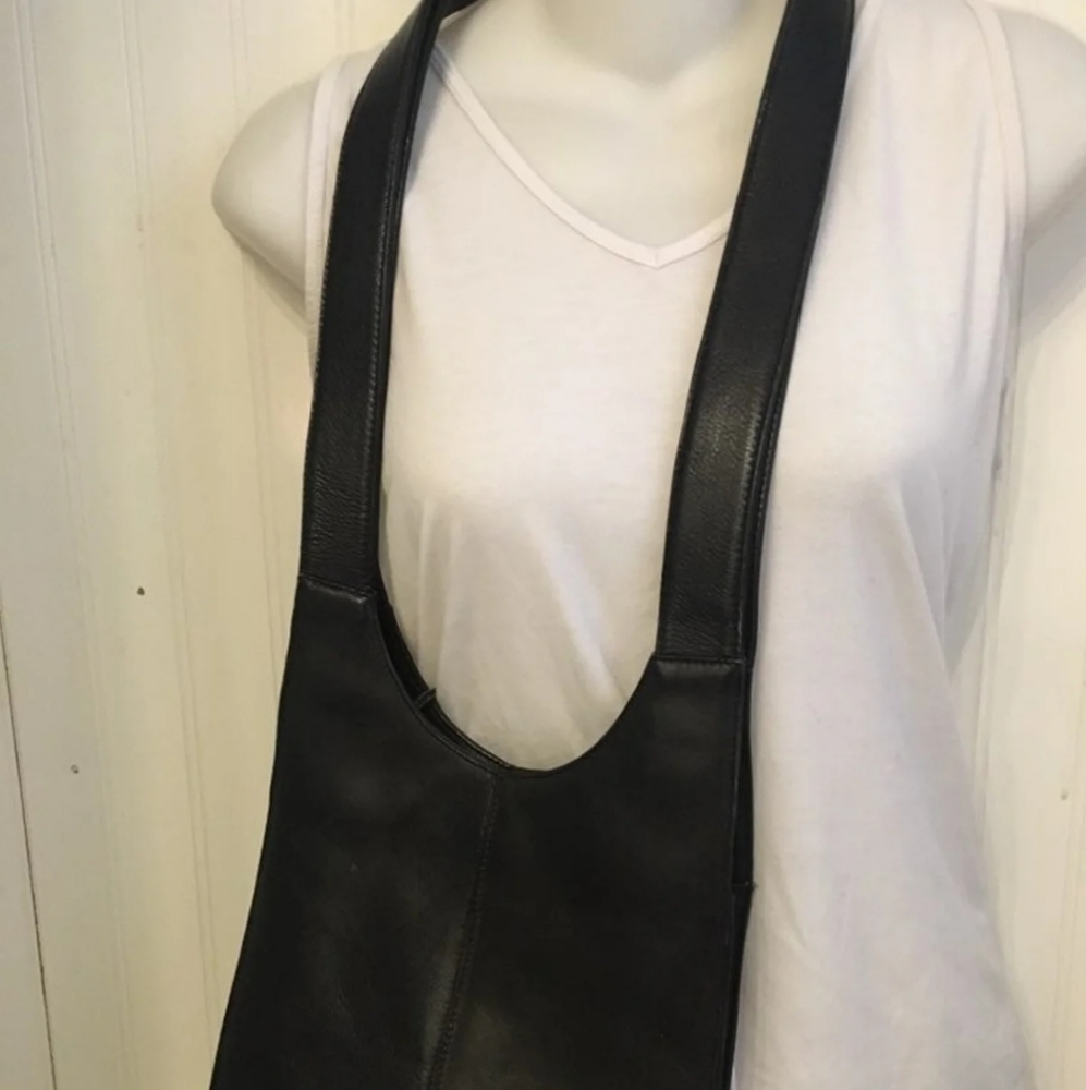 Frye crossbody shoulder bad black